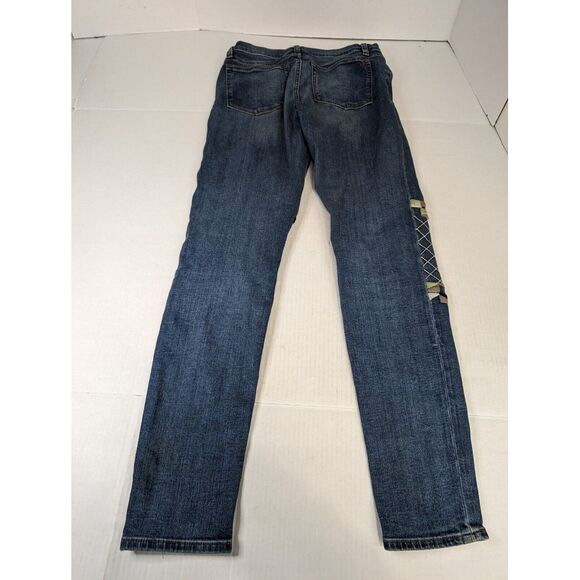 MISS ME Vintage Edition Skinny Jeans Size 29 Nico Quilt Embroidered VP1005S - Picture 11 of 12